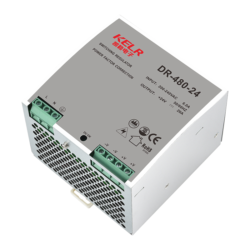 DR-480W 系列 导轨型单输出工业用开关电源