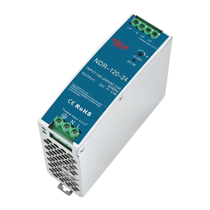 NDR-120W 系列 工业用DIN导轨型单组输出