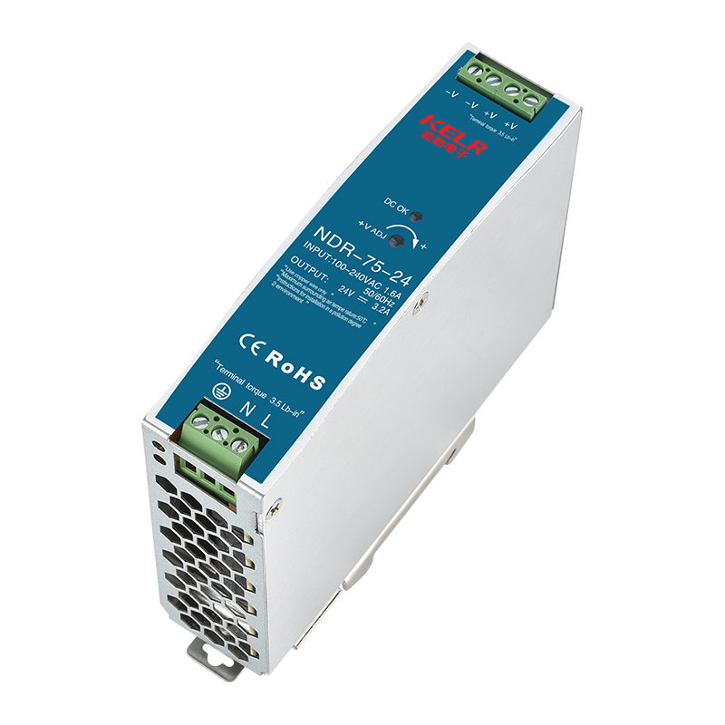 NDR-75W 系列 工业用DIN导轨型单组输出