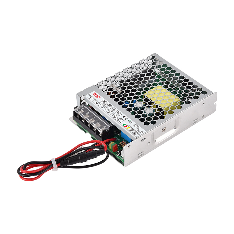 PSC-60W 系列 单输出带电池充电功能(UPS)开关电源